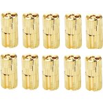 10 pcs charni�res cylindriques en laiton cach� charni�re invisible tonneau pour diy porte en bois armoire ...