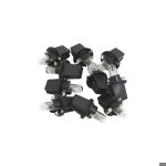 10 pcs dc 12v 12w t5 led ampoule tableau de bord jaune clair pour voiture interne