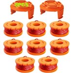 10 pcs fil coupe bordure compatible � 165mm & 3m bobine fil coupe bordureligne de bobine de coupe de ...