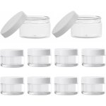 10 pcs petite contenants cosmtiques10 ml pot plastique avec couvercleflacon vide voyagecontenant voyagemini ...