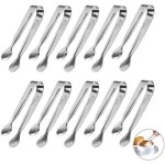 10 pcs pince bonbonpelle glace pince a sucre glace inoxydable pince pour glace sucre biscuit bar buffet ...