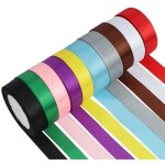 10 pcs rubans de satin pour lartisanat ruban de cadeaux scrapbooking décor - multicolore 10 pcs rubans de satin pour lartisanat ruban de cadeaux scrapbooking décor - multicolore