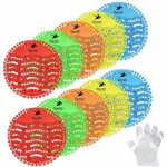 10 pi�ces grille urinoir d�sodorisante - parfum durable + 30 jours - id�al h�tels �coles restaurants