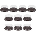10 pices botes  gteaux rondes botes  cupcakes individuelles rcipient pour conserver et transporter ...