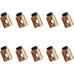 10 pi�ces c�bles et gaines de frein v�lo(5 x 6 mm)serre - c�ble dacc�l�rateur universel en laiton pour ...