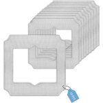 10 pices pour ecovacs winbot mini serpillre rechange microfibre lingette robot lave vitre pour ecovacs ...