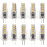 10 pi�ces g4 8led lumi�re 2835 puces de lampe 2w 360 angle pc ampoule pour bureau � domicile 220vlumi�re ...