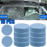 10 pièces lave - glace nettoyant solide concentré en tablette effervescente pour voiture pare - brise ... 10 pièces lave - glace nettoyant solide concentré en tablette effervescente pour voiture pare - brise ...