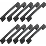 10 poignes de meubles avec un entraxe de 160 mm poignes de porte de cuisine noires poignes de meubles ...
