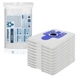 10 sacs pour aspirateur miele classic c1 powerline hoover miele hoover sensory sn70 h22a h30 h52 h60 ...