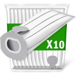 10 sacs pour aspirateur compatible avec vorwerk kobold vk7 fp7sac de filtres de rechange pour de kobold ...