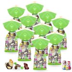 10 sachets de 20 chocolats de p�ques : papillotes lapin et petits ?ufs r�villon petits moulages rohan ...
