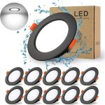 10 spots encastrable orientable spot led encastrable extra plat 7w 700lm spot de plafond blanc froid ...