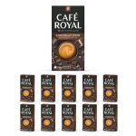 100 capsules de caf en aluminium compatibles nespresso  usage domestique - chocolat noir - dosettes ...