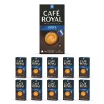 100 capsules de caf en aluminium compatibles nespresso  usage domestique - lungo - dosettes by caf ...