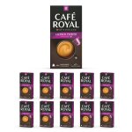 100 capsules de caf en aluminium compatibles nespresso  usage domestique - lungo forte - dosettes ...