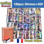 100 cartes lumineuses pok�mon vmax en fran�ais