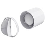 100 mm extracteur dair silencieux 12w �conome en �nergie � flux mixte ventilateur de conduit pour bain ...