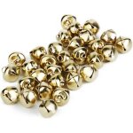 100 pcs petites clochettes grelots en m�tal pour no�l / d�coration