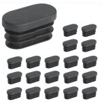 100 pices 15x30mm embouts en plastiquepour tubes pieds de meubles embouts ovalespour pieds de chaise ... 100 pices 15x30mm embouts en plastiquepour tubes pieds de meubles embouts ovalespour pieds de chaise ...