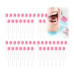 100 pièces bâtonnets de soins buccaux coton - tiges Éponge pour la bouche hygiène buccale Éponge en coton ... 100 pièces bâtonnets de soins buccaux coton - tiges Éponge pour la bouche hygiène buccale Éponge en coton ...