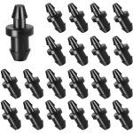 100 pi�ces bouchons dirrigation goutte � goutte 6mm pour syst�me dirrigation de jardin odipie