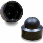 100 pièces - cache vis écrou de protection fah113 - l - m8 clef de 13 mm - plastique noir 100 pièces - cache vis écrou de protection fah113 - l - m8 clef de 13 mm - plastique noir