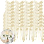 100 pi�ces de d�coration de mariage n?uds noeud de d�coration de mariage ruban voiture mariage noeud ...