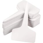 100 pieces etiquette de plante semis etiquette jardin potager plantation �tanche plastique exterieurblanc10x6c ...