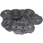 100 pi�ces pi�ce fixe - 7 6. 5cm pour piquets de fixation en acier pour fixer le tissu de mauvaises herbes ...