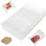 100 sacs sous vide alimentaire 15x25cm compatibles toutes scelleuses cuisson conglation label