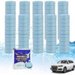 100 tablettes de lave - glace de voiture tablettes de lavage concentres solides pour pare - brise de ...