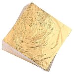 100feuilles dimitation de feuille dor pour lart lartisanat de dorure la peinture la dcoration (55 pouces ...