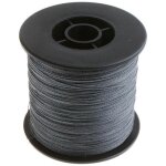 100lb fil de pche tress super fort (gris 500m)