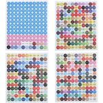 100pcs couleurs num�ro �tiquette autocollants pour bo�te de rangement diamant mosa�que perles organisateur ...