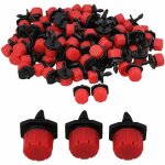 100pcs goutteurs r�glables goutte - � - goutte syst�me arrosage automatique avec tuyau micro gicleurs ...