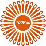 100pcs lames compatible coupe bordure stihl polycut 2 - 2 / 3 - 2 fsa45 / 57 / fse52 plastique sans fil ...