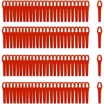 100pcs lames en plastique coupelames en plastique de rechangelames de tondeuse en plastiquecoupe - bordure ...