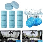 100pcs nettoyant pare - brise voiture auto comprim� effervescent verre de pare - brise de voiture lave ...