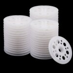 100pcs rondelles plates en plastique rondelles de 45mm polypropyl�ne pour la fixation et le support des ...
