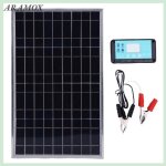 100w panneau solaire kit 12v usb sorties solaire contrôleur de pour la maison camping bateau rv 100w panneau solaire kit 12v usb sorties solaire contrôleur de pour la maison camping bateau rv