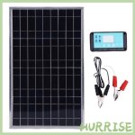 100w panneau solaire kit 12v usb sorties solaire contr�leur de pour la maison camping bateau rv