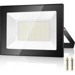 100w projecteur led exterieurimpermable blanc froid eclairage de scurit led luminaire exterieur pour ...