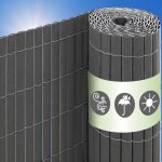 100x300cm brise - vue balcon pvc - habillage de cl�ture jardin - pare - vent terrasse