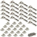 105 degré demi recouvrement charnières 35mm avec amortissement pour porte de placard cuisine charniere ... 105 degré demi recouvrement charnières 35mm avec amortissement pour porte de placard cuisine charniere ...