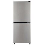 106l mini - r�frig�rateur �co �nergie 60l frigo + 46l cong�lo 7 temp led porte argent / corps noir 166kwh ...