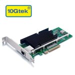 10gtek® intel x540 chip 10gb - s carte reseau ethernet (nic) single rj45 port pci express 2. 1 x8 compatible ... 10gtek® intel x540 chip 10gb - s carte reseau ethernet (nic) single rj45 port pci express 2. 1 x8 compatible ...