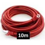 10m - c�ble r�seau ethernet rj45 1 gbps - cuivre cat 5e u / utp pour pc tv gaming . .