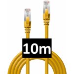 10m - c�ble r�seau ethernet rj45 1 gbps - cuivre cat 5e u / utp pour pc tv gaming . .