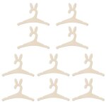 10pcs cintre pour bb cintre bb bois cintre en bois enfants bb scintre antidrapant pour vtements ...